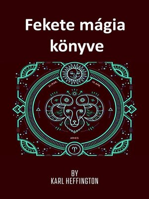 cover image of Fekete mágia könyve